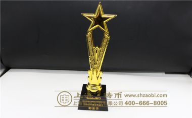 深圳硕方精密树脂奖杯-奖杯定制