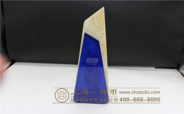云汉芯城小马达奖水晶奖杯【水晶奖杯定制】