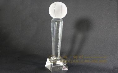 深圳福田益强小学篮球奖杯【水晶奖杯定制】