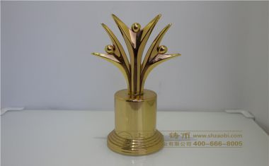 公司庆典金属奖杯【金属奖杯定制】