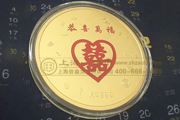 彩色金银币价格表