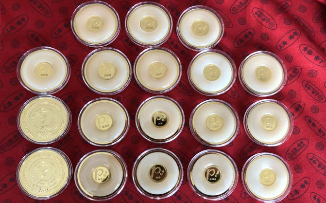 金银币双金属币制作过程